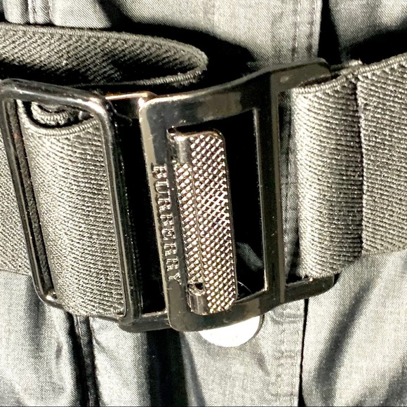 Burberry Blue Fox Goose Down Hood Puffer Coat Jacket - Picture 4 of 11